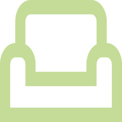 Fototapeta premium Sofa icon logo design