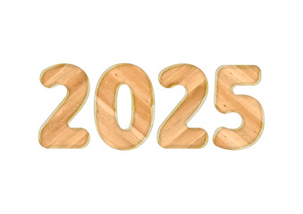 2025 year 3d, Happy New Year 2025, text 2025 original wood texture embossed 3D, two thousand five, Happy New Year, new year 2025