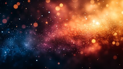 Fototapeta premium a colorful lights in space