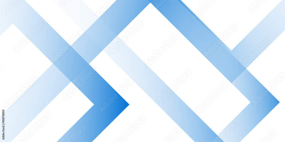 Poster Modern Simple Blue Gradients dynamic shape line Background. Abstract geometric shine and layer element background Template for branding business technology concept presentation vector Institution.