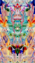 Abstract art background . Hand painting artwork on canvas .