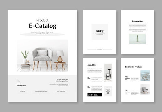 Ebook Product Catalog Template
