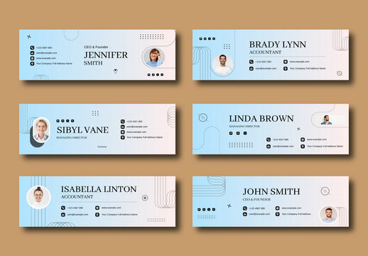 Email Signature Design Layout