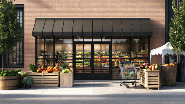Supermarket Exterior Images – Browse 32,335 Stock Photos, Vectors, and ...