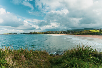 Bombo Headland Quarry Geological Site is a heritage-listed former quarry and now geological site located on a coastal headland at Bombo, in the Illawarra region