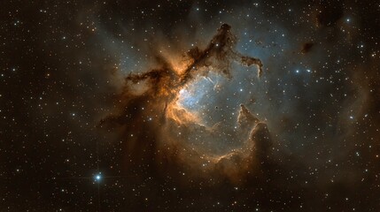 Obraz premium Exploring the cosmic wonders outer space astronomy visualization dark universe immersive experience astrophysics insights