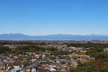 寄居町の町並み（埼玉県寄居町）