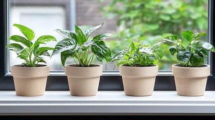 Fototapeta premium Indoor plant care tips eco-friendly gardening practices for a sustainable environment