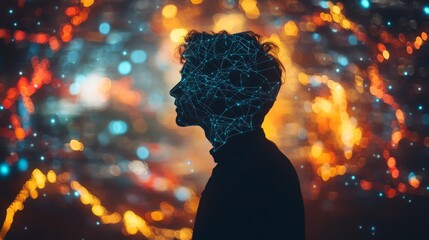 Augmented Reality Silhouette with Dynamic Graphics