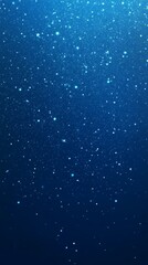 A mesmerizing blue background filled with shimmering stars, creating a tranquil and cosmic atmosphere.