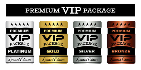 Premium VIP Package - Promotion Labels