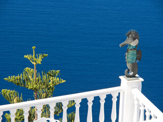Die insel Santorin
