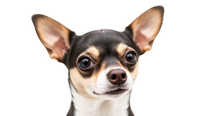 Fototapeta premium Chihuahua isolated on transparent background