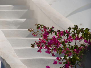 Die insel Santorin