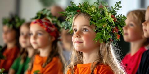 Children of diverse backgrounds engaging in collaborative play, fostering multiethnic understanding and friendship.