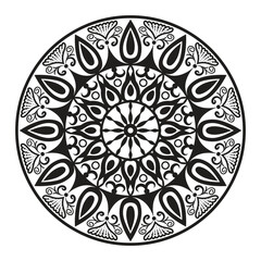 Intricate Mandala Design for Relaxation and Creativity 