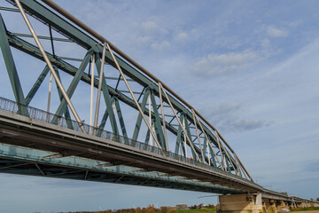 Nijmegen und der Flu&szlig; Waal