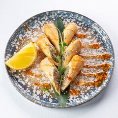 Fried Spring Rolls with Dipping Sauce