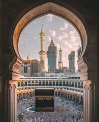 A View of the Kaaba in Mecca