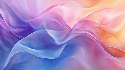 Obraz premium A serene ocean wave pattern pastel blue and soft _0074