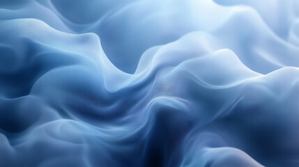 Obraz premium A serene ocean wave pattern pastel blue and soft _0080