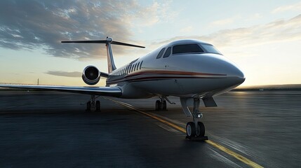 Obraz premium High Quality 3D Model of Jet Airliner