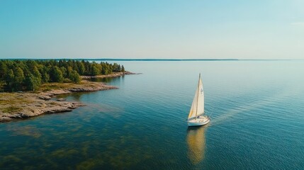 Romantic Sailboat Trip on the Baltic Sea