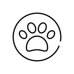 Wildlife vector icon