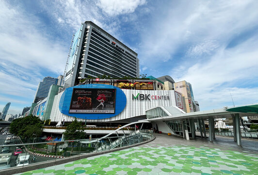 Bangkok - Thailand, Nov 26, 2024: MBK shopping mall, one of the most shopping malls in the downtown city.
