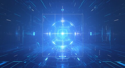 abstract blue background