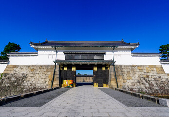 二条城のメインエントランス 東大手門（京都府京都市）