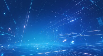 Obraz premium abstract blue background