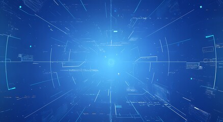 Obraz premium abstract blue background