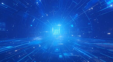 Obraz premium abstract blue background