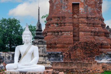 Wat Phra Si Rattana Mahathat or Wat Phra That. This temple is at least 600 years old and was once in the heart of the ancient town of Suphannaphum.