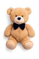 Obraz premium Teddy bear toy, isolated on white background