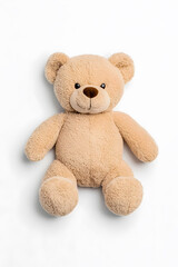 Obraz premium Teddy bear toy, isolated on white background