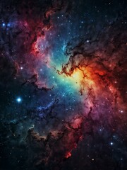 Obraz premium Space galaxy background.