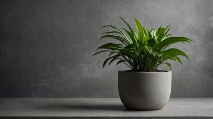 Fototapeta premium plant in a flowerpot - generative ai