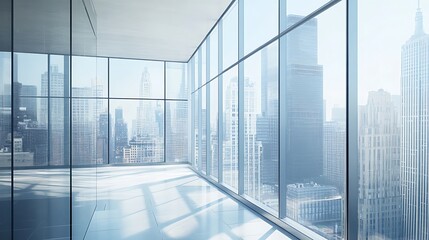 Modern Office with City View