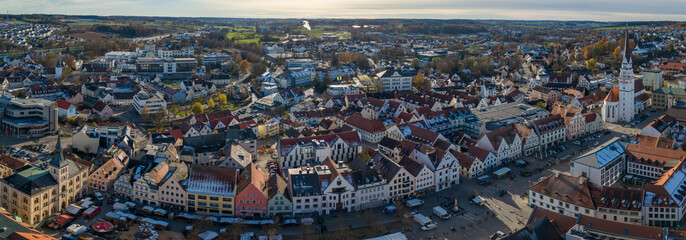 Bavarian City which is called Pfaffenhofen with a beautiful downtown city center and is located between Munich and Ingolstadt