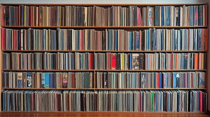 Extensive Vinyl Record Collection: A Symphony of Music and Memories