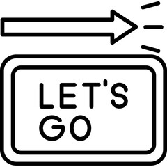 Lets Go Icon