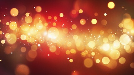 golden Light leak effect overlay