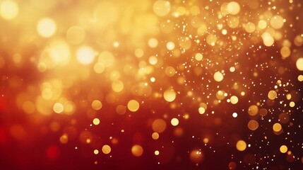 golden Light leak effect overlay