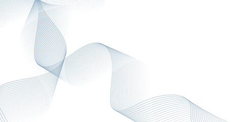 Abstract technology wave lines, frequency sound, data science, business wave line background. Abstract wavy element for design on transparent background isolated
