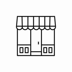shop store icon sign vector
