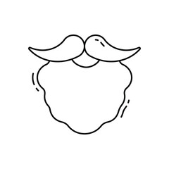 Beard  vector icon