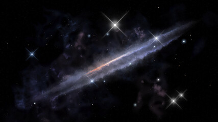 Galactic scenery