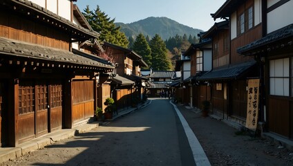 Takayama's old town.